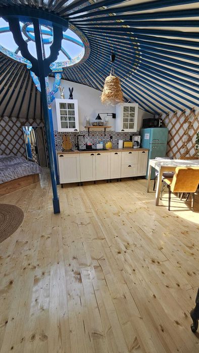 Domki letniskowe ZALEW SULEJOWSKI /JURTA/ Glamping - 5 os. Panieński, Komunia