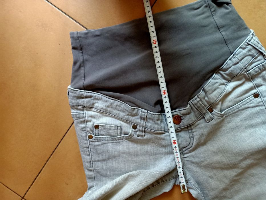 Spodnie ciążowe jeansowe