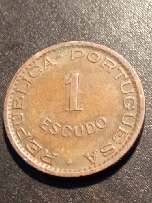 1 escudo	- Angola	1956 - Bronze - Soberba