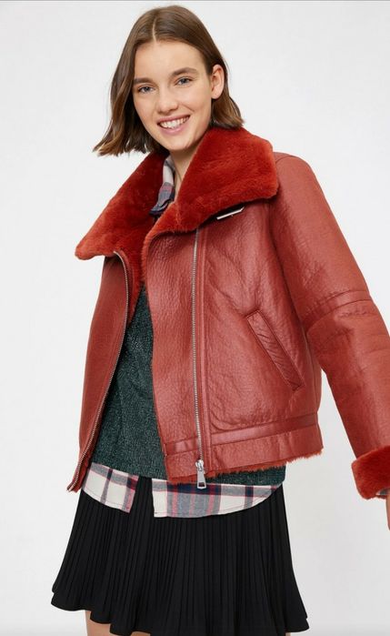 Куртка дублянка косуха авіатор