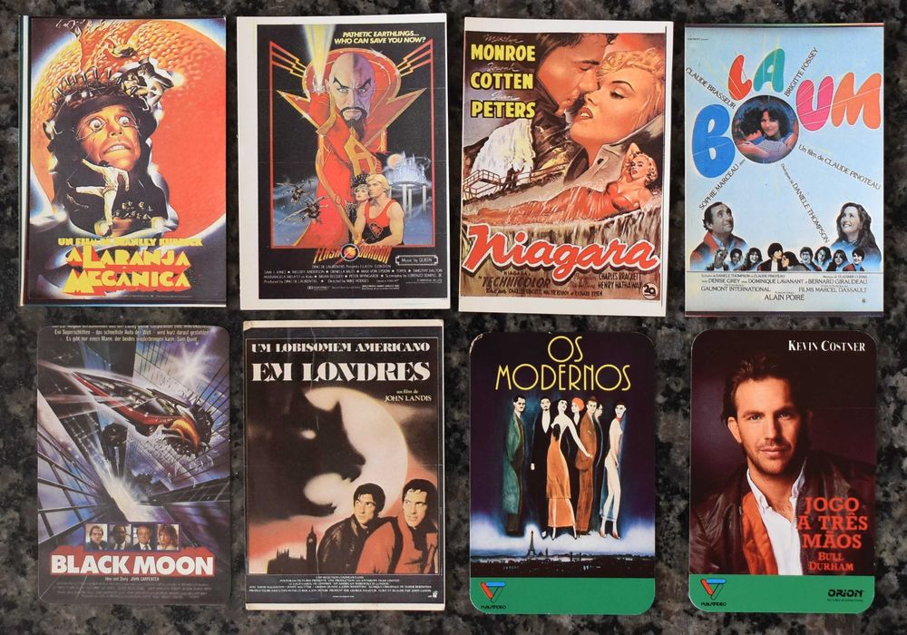 Lote de 26 antigos calendários – Tema: Cinema & Filmes