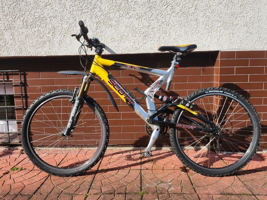 Rower MTB Scott FX2 full suspension, Marzocchi Bomber