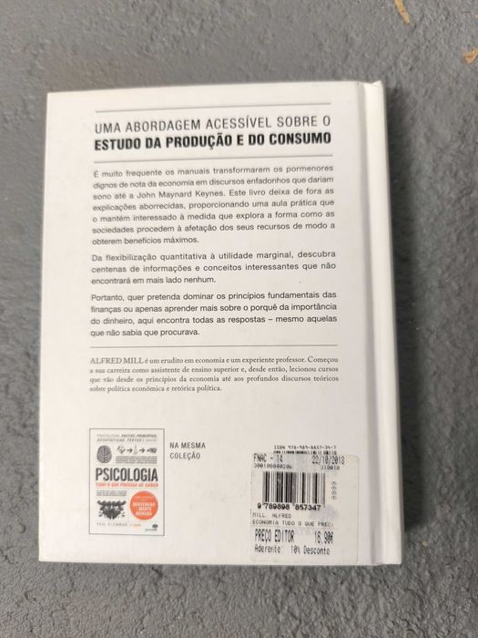 Economia – Tudo o que Precisa de Saber — Alfred Mill