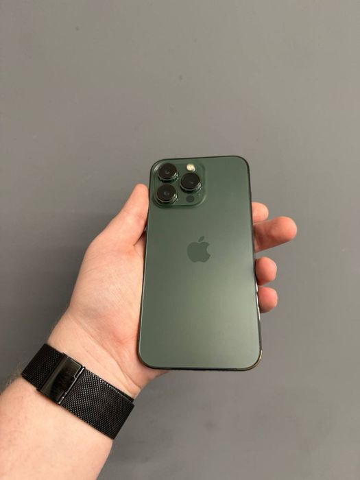 Айфон 13 Про ~ 128 Гб ~ Apple iPhone 13 Pro ~ 128GB ~ Alpine Green ~ Батарея 100%