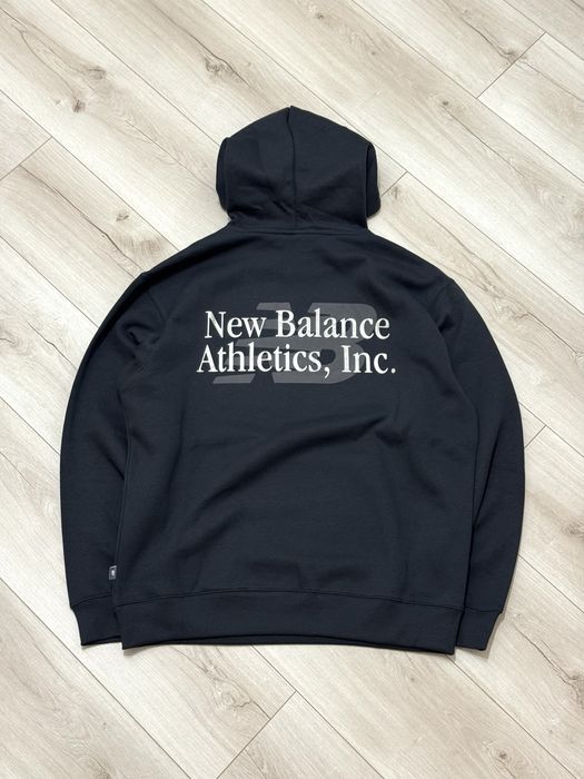 Оригінал | Костюм New Balance штани кофта худі темно сірий