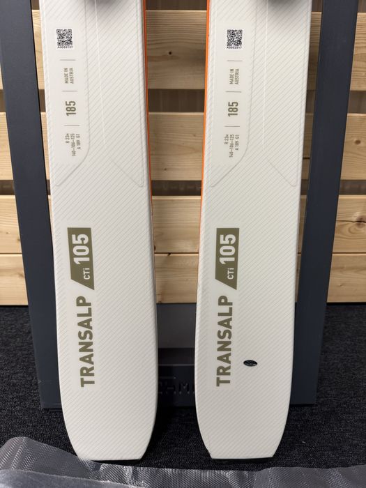 Narty freetour skitour Fischer Transalp 105 CTi 185cm + foki 2300gram