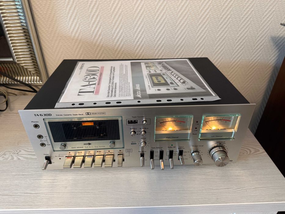 ONKYO TA-630D Deck Magnetofon Top Hi-Fi Limited