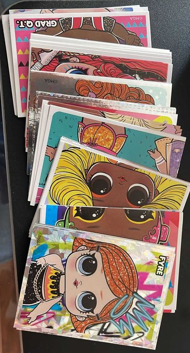 Cromos Avulso LOL SURPRISE! Coleção WE ARE QUEENS!