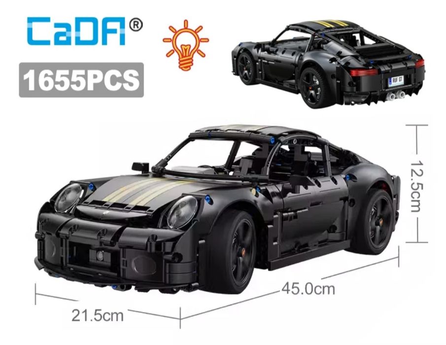 Klocki marki CADA model Porsche Ruf