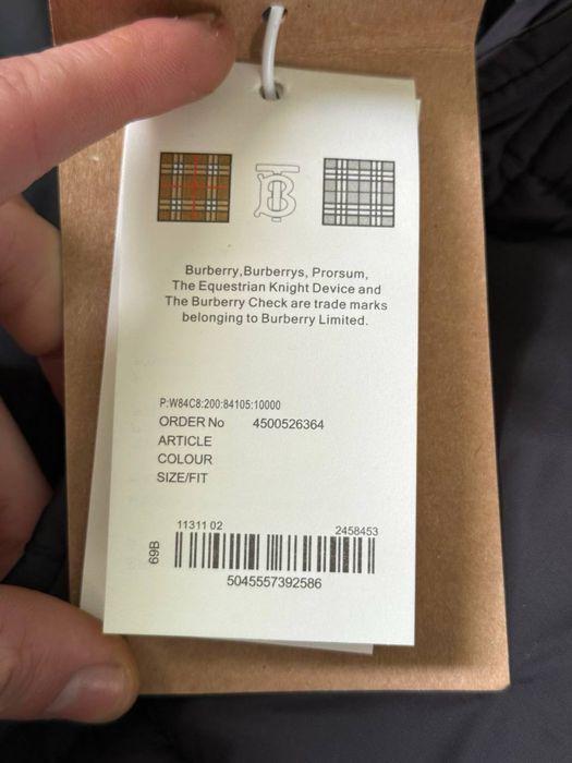 Куртка/Пуховик Burberry