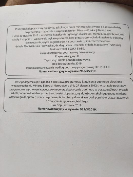 Vision 3 , język angielski