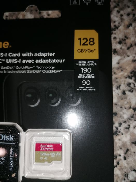 Cartão Micro SD 128GB Sandisk