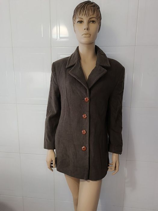 Casaco Fazenda. Senhora. Novo. XL