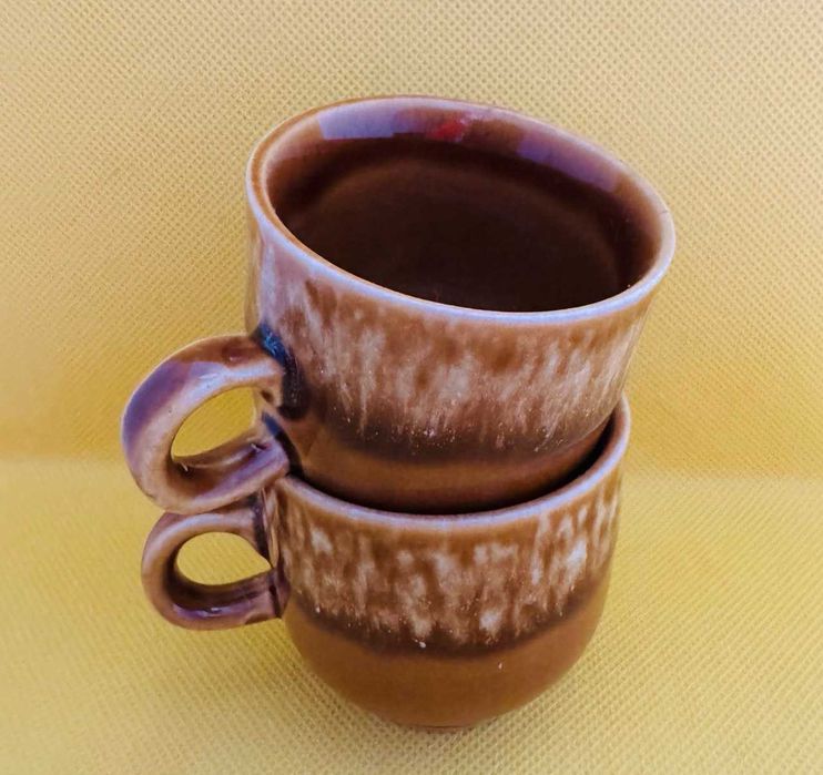 Вінтажні порцелянові чашки 2 шт. Colditz Porzellan НДР