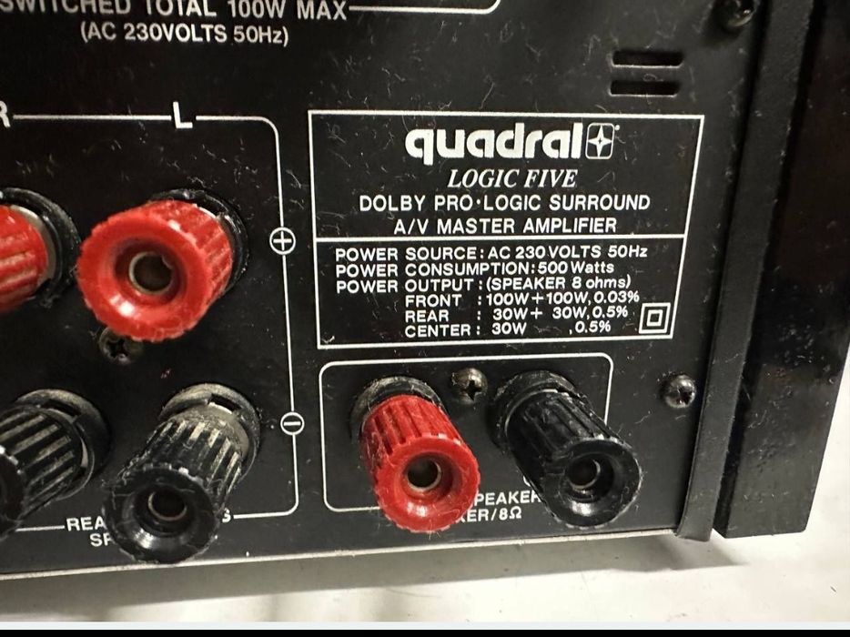 Wzmacniacz/ Amplituner Quadral Logic Five (Lenco FA-3401), 100 W + 100
