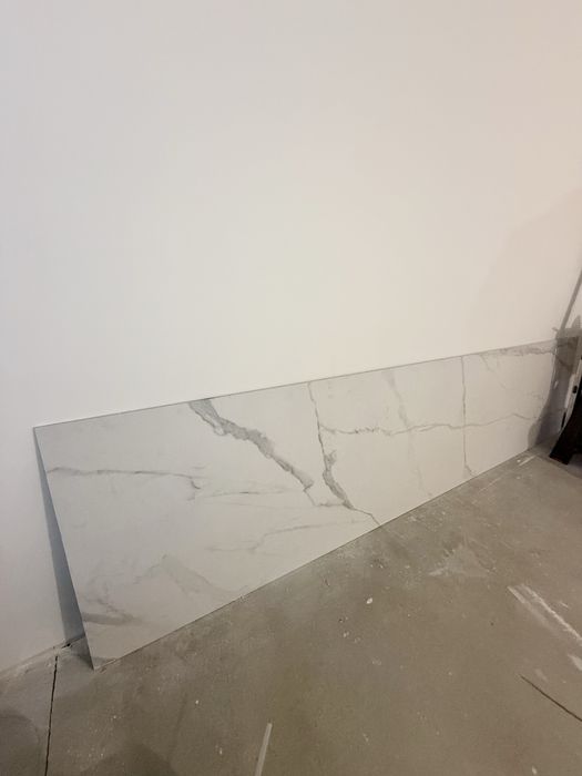 Paradyż calacatta mat gres płytka wielkoformatowa 280 x 67 marmurek