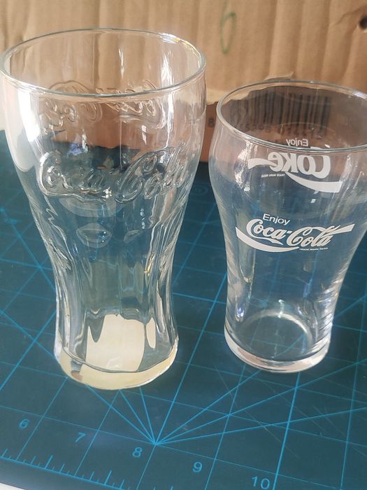 Copos Coca-Cola de vidro