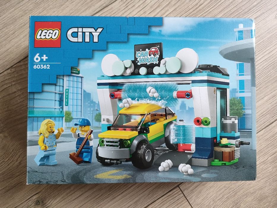 Pudełko po Lego 60362 Myjnia samochodowa