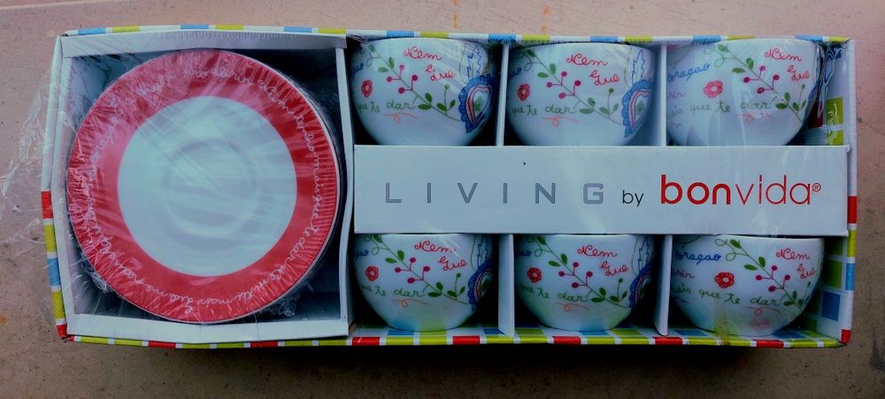 Conjunto Chá - Bordados tradicionais de Viana NOVO (embalado)