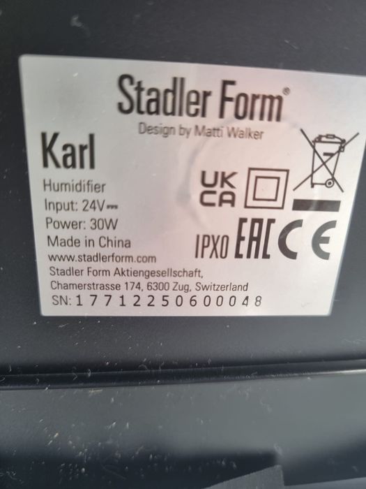 Stadler Form nawilżacz powietrza