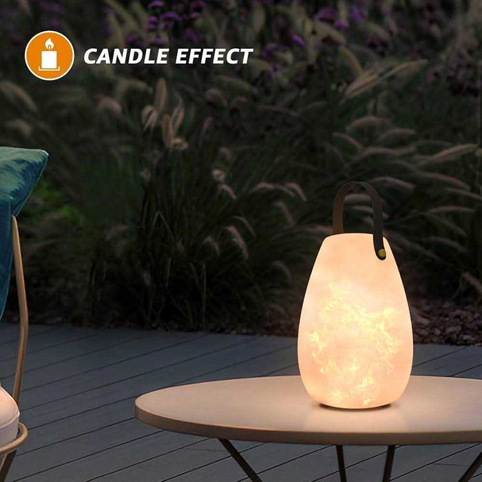 Акумуляторна LED лампа UUFFOO 26 см, пульт, нова, комплект