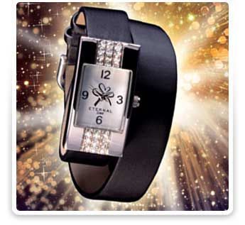 Часы женские наручные ETERNAL love. стразы. Avon. кварцевые.