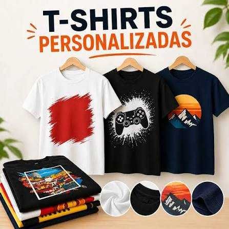 personalização de t-shirts e casacos