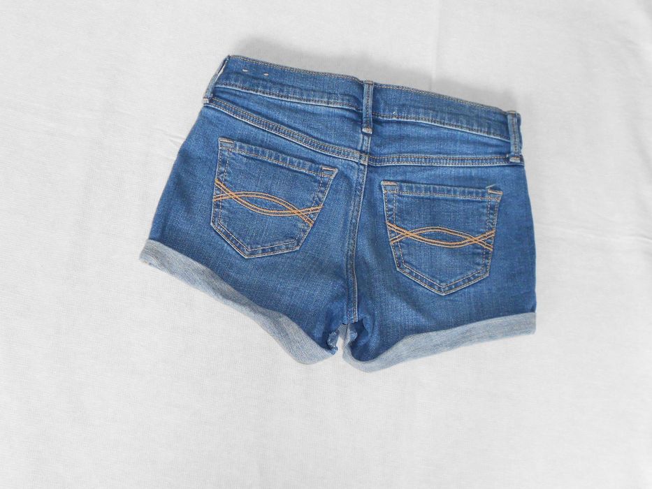 abercrombie kids krótkie spodenki dżinsowe 11/12 lat szorty jeansy