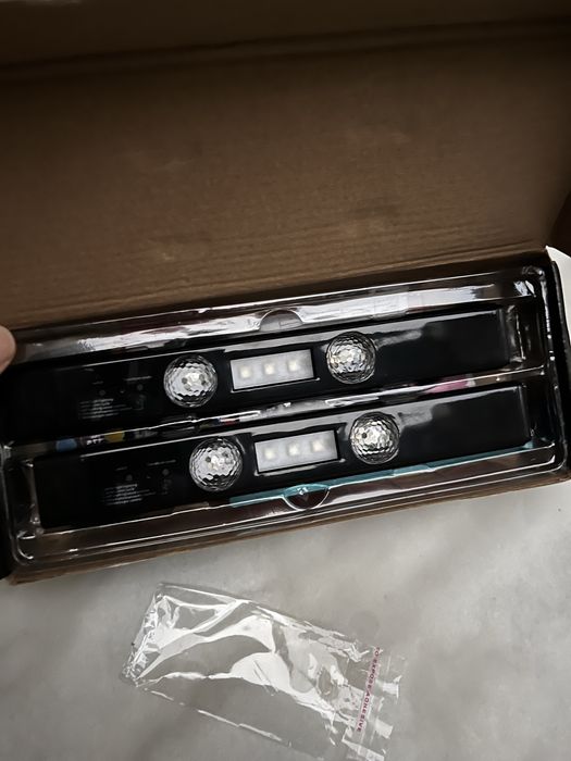 Luzes interior carro USB com comando