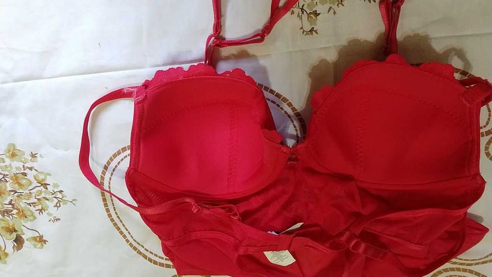 корсет boohoo с подтяжками для чулок новый размер L