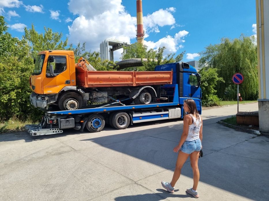 TRANSPORT LAWETA Koparki Ładowarki Wózki Widłowe Maszyny  Sam. Ciężarowe JCB