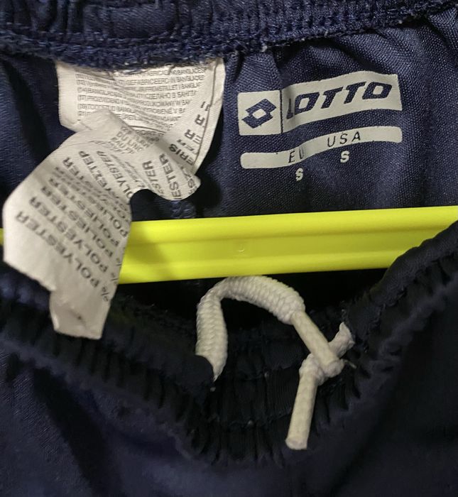 Granatowe sportowe spodenki szorty lotto rozmiar S