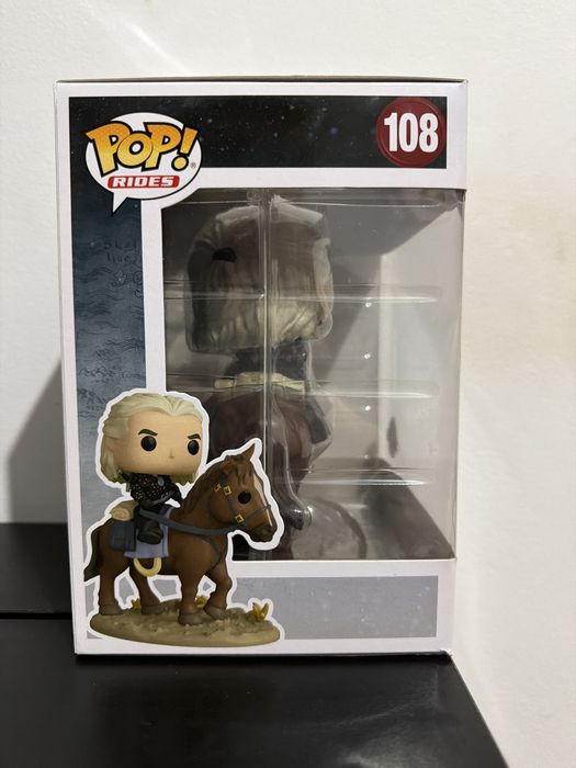 Funko Pop! The Witcher Geralt and Roach 108