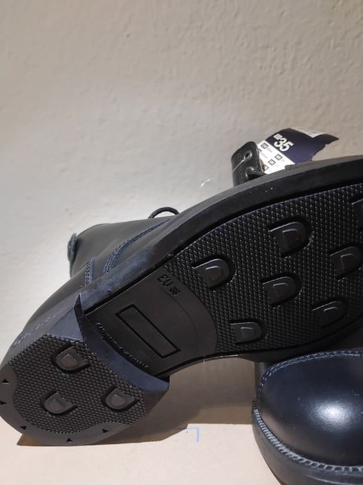 Botins em Couro de Equitação com Atacadores - Tamanho 35 - Paddock 560