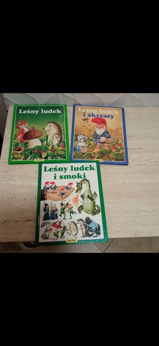 Leśny ludek 3 książki
