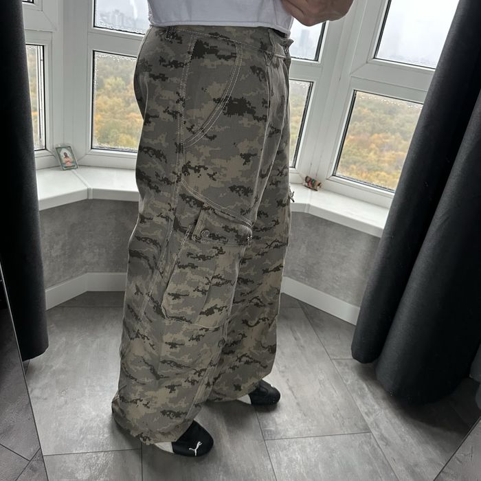 Широкі Джинси камуфляж y2k Jaded London sk8 Штани Baggy skater камо