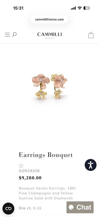 AnnaMaria cammilli серьги