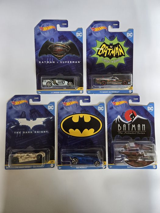 Hotwheels Set Batman MINIATURAS  diecast