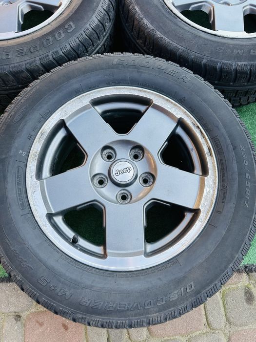 Диски 5/127 R17 Jeep GranCherokke 7.5J ET-43.8 з резиною 235/65 Cooper