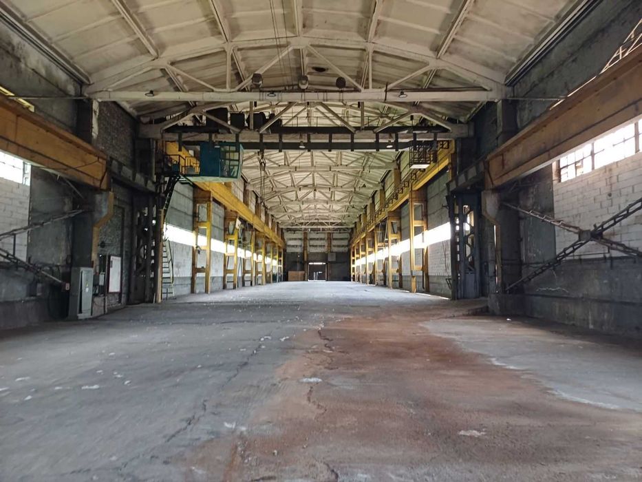 Аренда производственного цеха, Мостовой кран