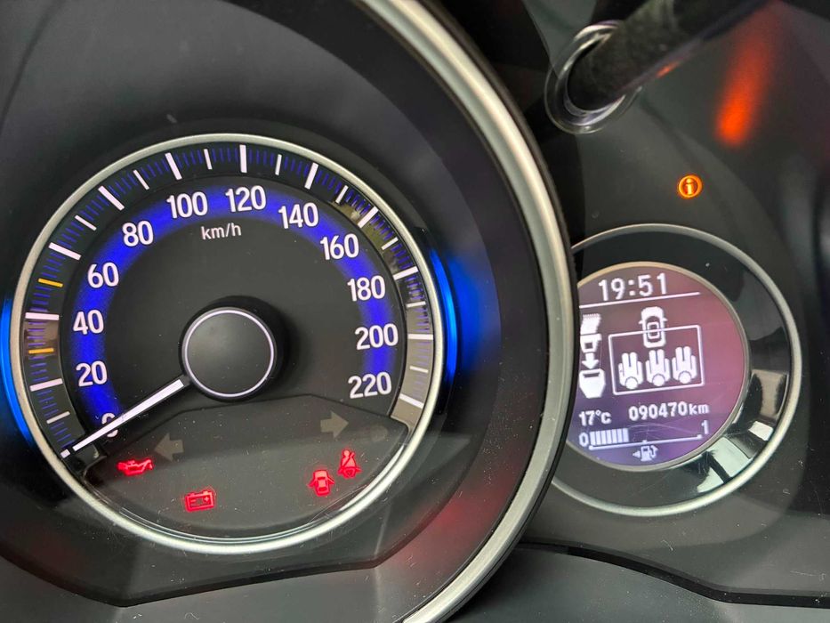 Honda Jazz czerwona prywatnie