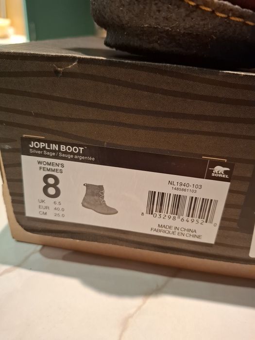 Skórzane buty SOREL