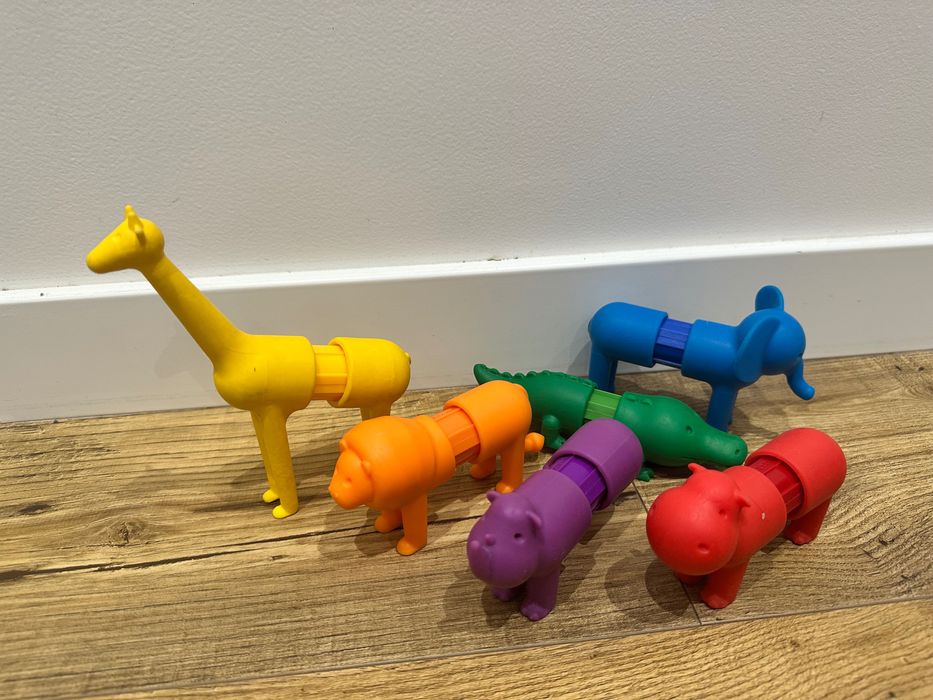 Магнітні кольорові звірята