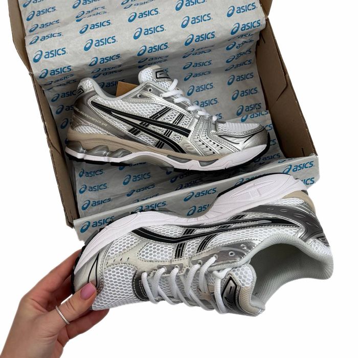 ‼️НАЛОЖКА‼️41-45 ASICS Gel-Kayano 14 white Midnight kahana 8 GT