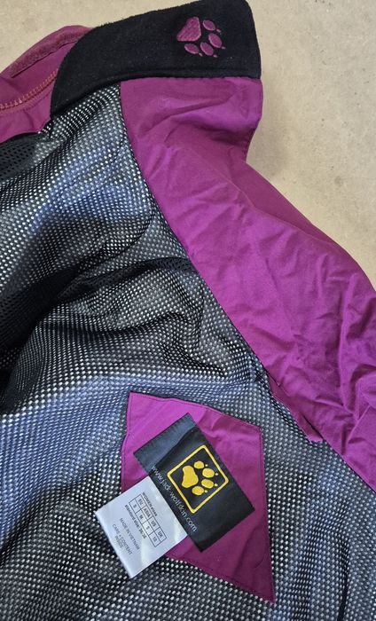 JACK WOLFSKIN TEXAPORE roz. S damska kurtka wodo wiatrochronna