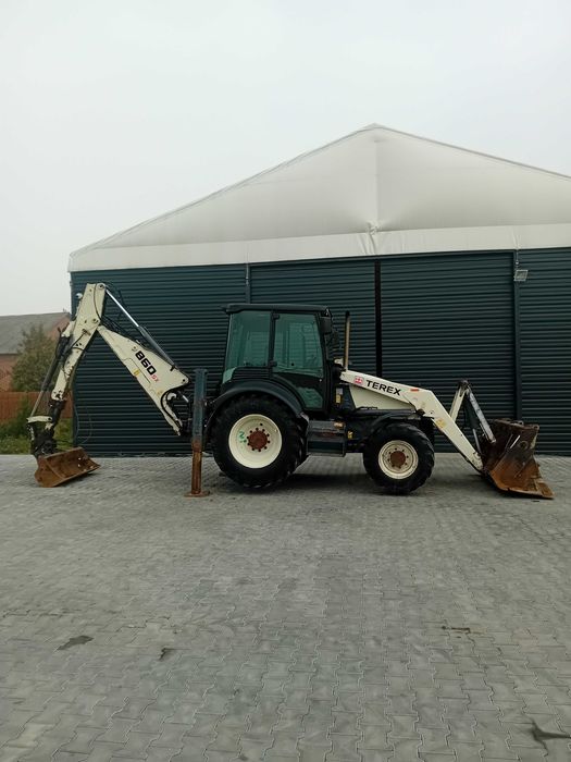 Koparko-ładowarka Terex 860 Sx 2011 rok teleskop łyżka skarpowa nie jcb case