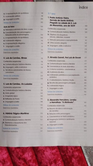 Livro de exame Português 12° ano da Porto Editora de 2019