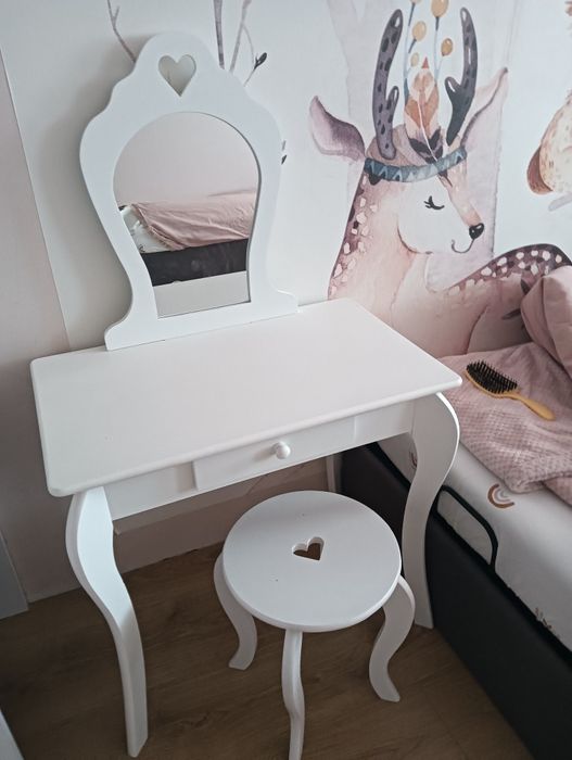 Toaletka biała dla dzieci