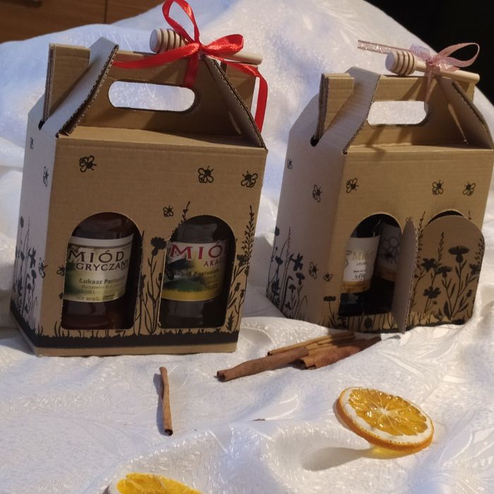 Mikołajki prezent miód upominek