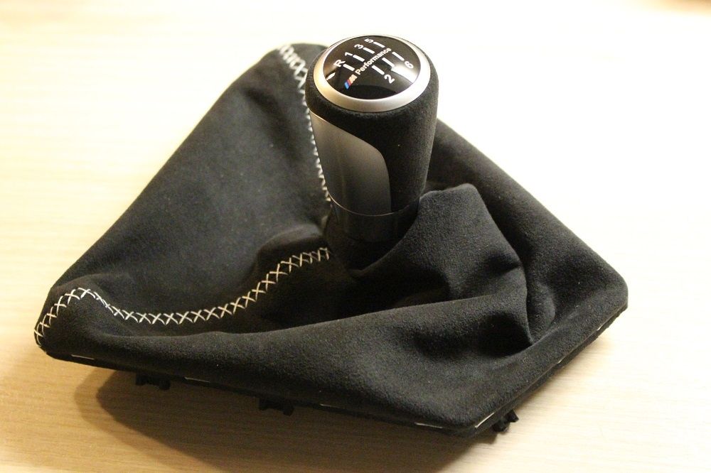 Original BMW Manete Velocidades M Performance c/ Fole Alcantara - Nova